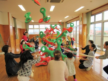 親子で遊ぼう！３Bたいそう　2019クリスマス会