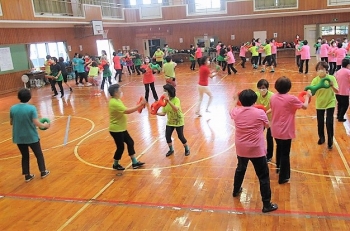 県民すこやかスポーツ祭　３Ｂ体操のつどい（大分日田グループ）