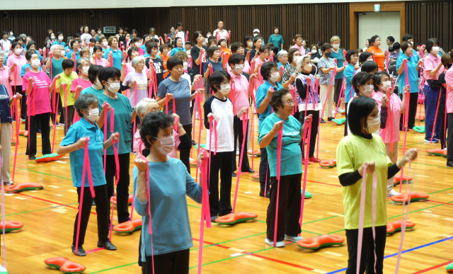 新潟北支部　３Ｂ体操のつどいin五泉