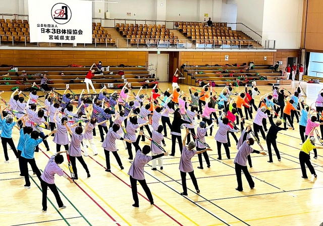 宮城県支部3B体操体験交流会(仙台市)