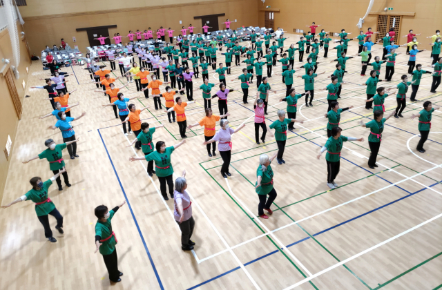 (公社)日本３Ｂ体操協会 創立55周年記念全国大会 福島県大会inそうま