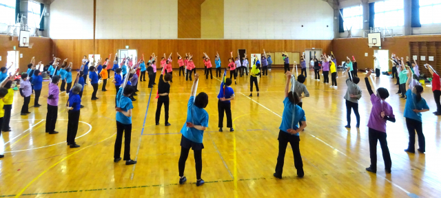 (公社)日本３Ｂ体操協会 創立55周年記念全国大会 福島県大会in矢吹